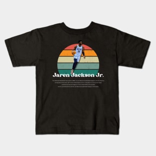 Jaren Jackson Jr. Vintage V1 Kids T-Shirt